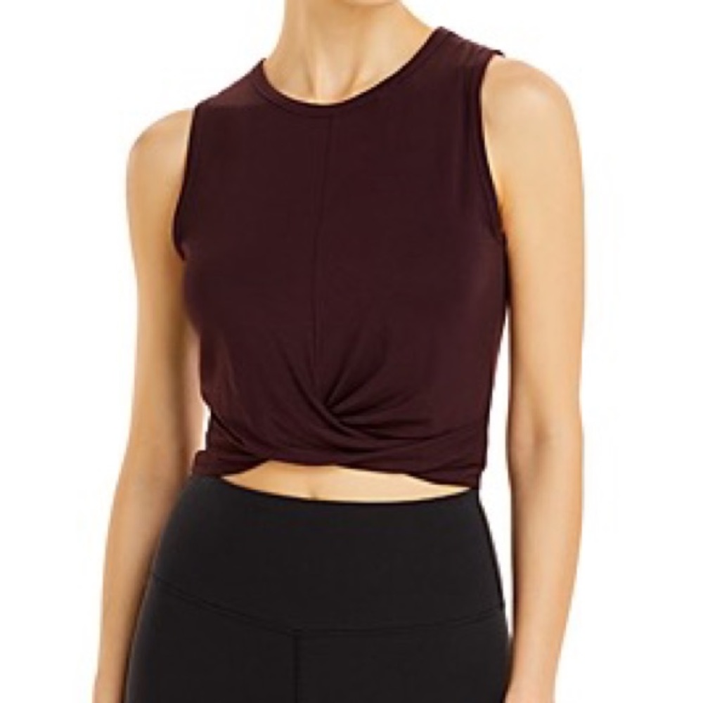 Alo Cover Tank Oxblood S